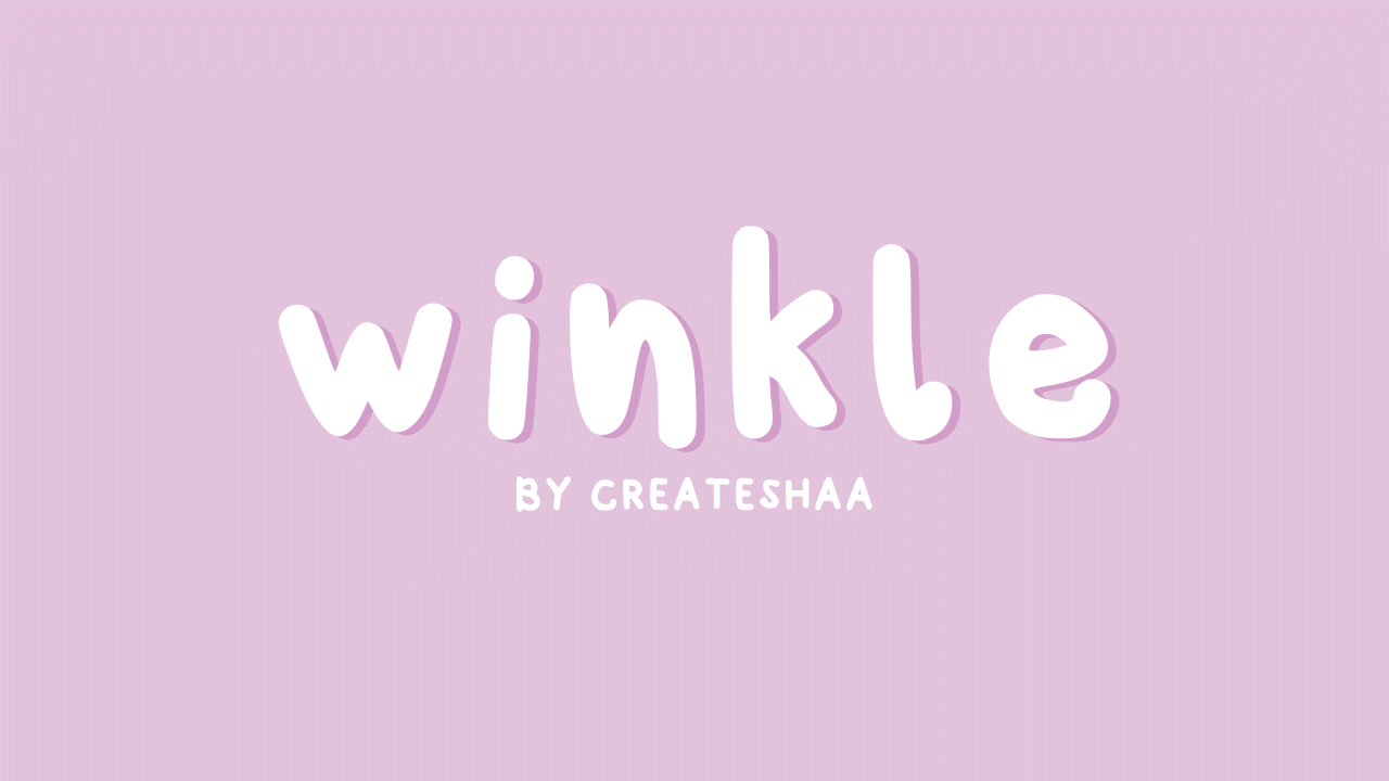 winkle font Roblox font