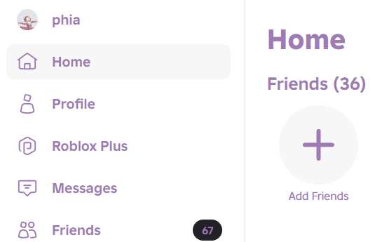 Purple Text ~{Roblox}~