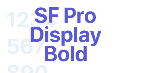 SP Pro Display Bold