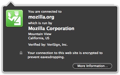 Snow Leopard identity panel