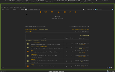 phpbb minimal theme dark mod (tjW)
