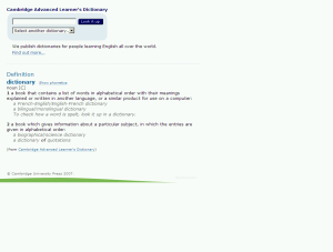 Cambridge Dictionary - Cleaner Plus