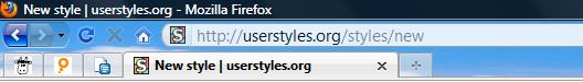 Large Font in Firefox URL Bar