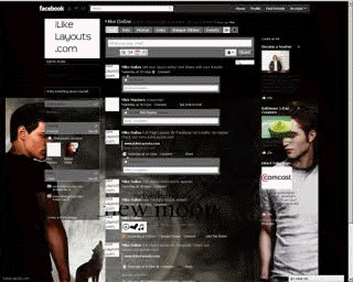 Twilight New Moon Edward Vs. Jacob Facebook 2010!