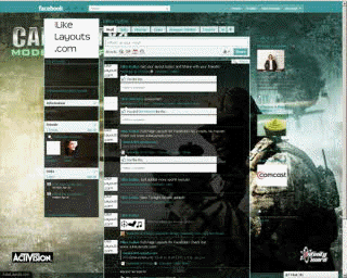 Call of Duty Modern Warfare (by iLikeLayouts.com)