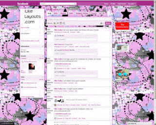 Facebook 2010 NEW! - Butterflys and Stars!