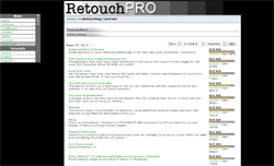 Retouchpro.com - better links, margin fix
