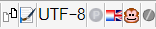 Slim statusbar