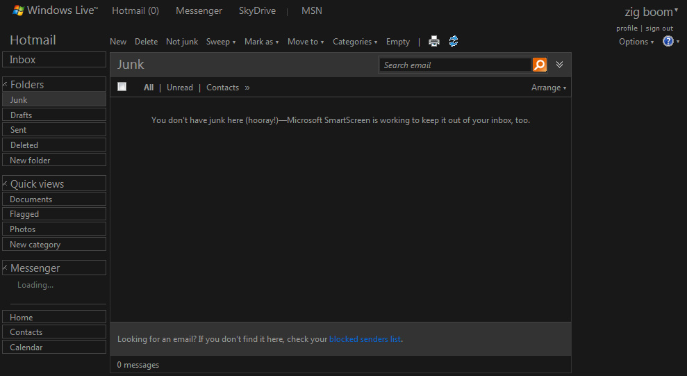 Darker Hotmail