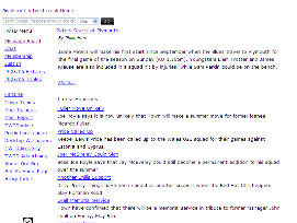 Tidy up rivals.net