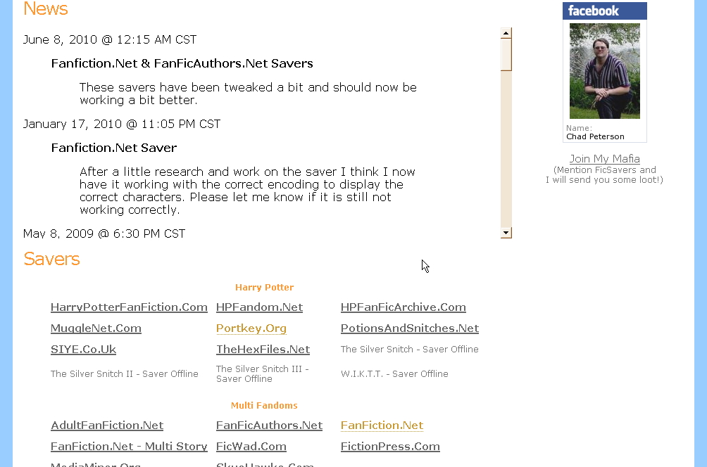 FicSavers Tweaks