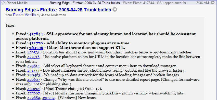 Google Reader - larger and serif plus wider