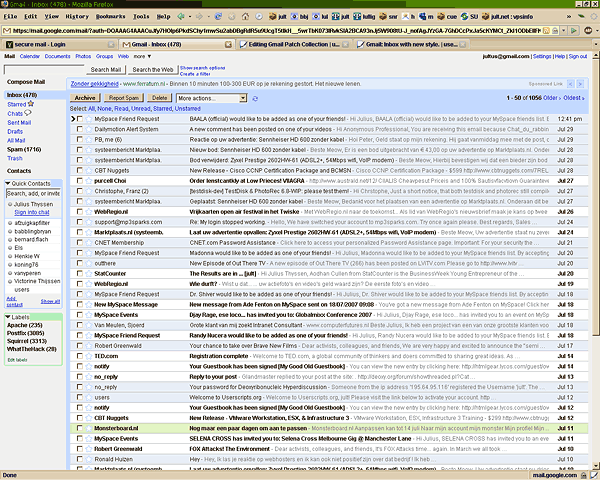 Gmail Patch Collection