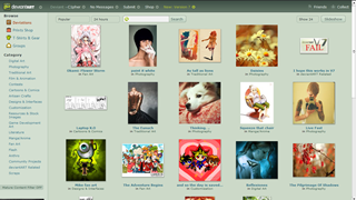 DeviantArt - Version 7 Cleaned