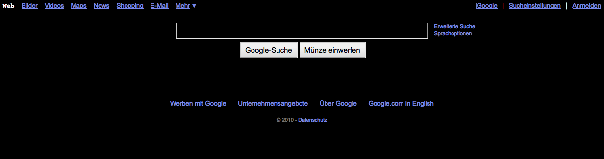 Google - Fine Black