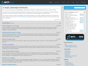 archlinux.org – Fix for new colors