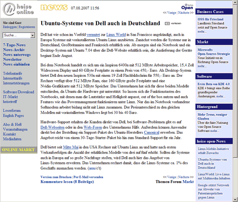 cleaner: heise (fix)