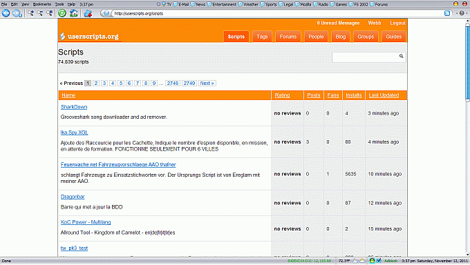 Userscripts.org redesigned
