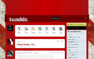 My red grunge tumblr