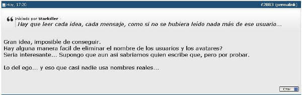 Burbuja.info Fuera Avatar y nick