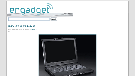 Engadget - Minimalist