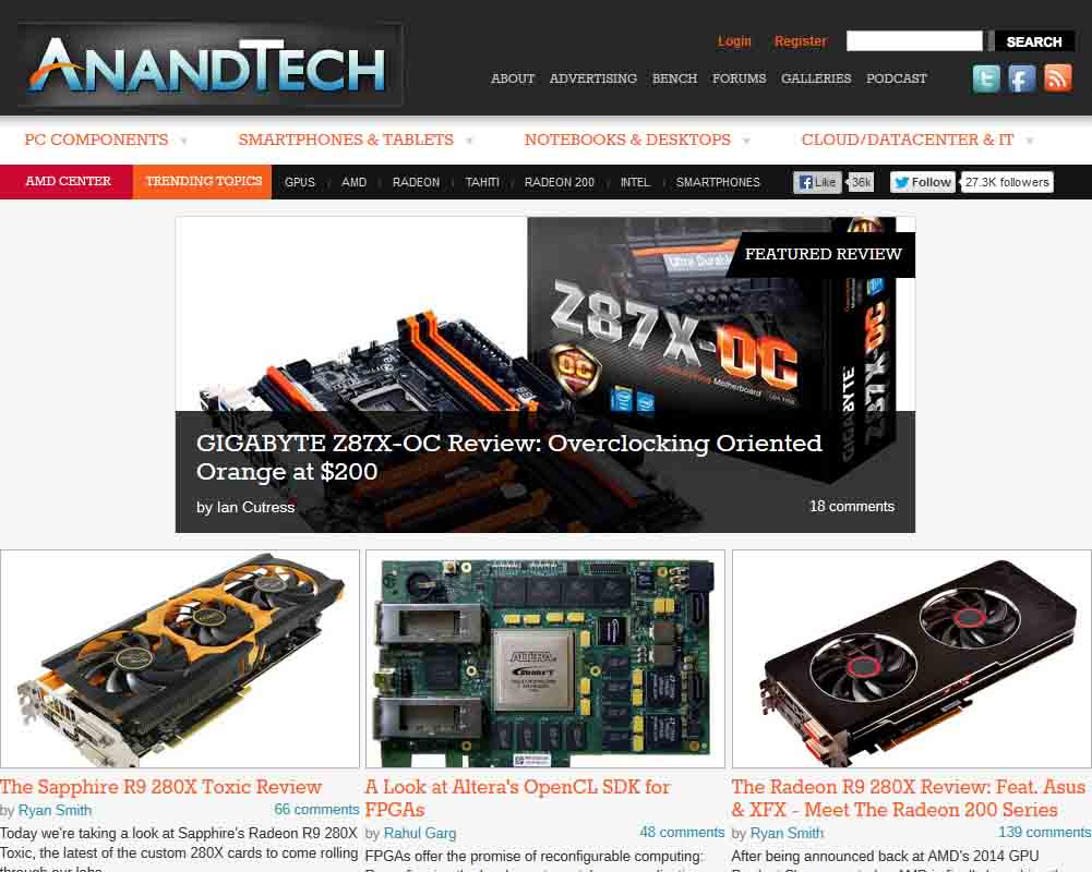 AnandTech - Minus Garbage Plus Width (May 2017)