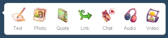 Cute Tumblr New Post Icons