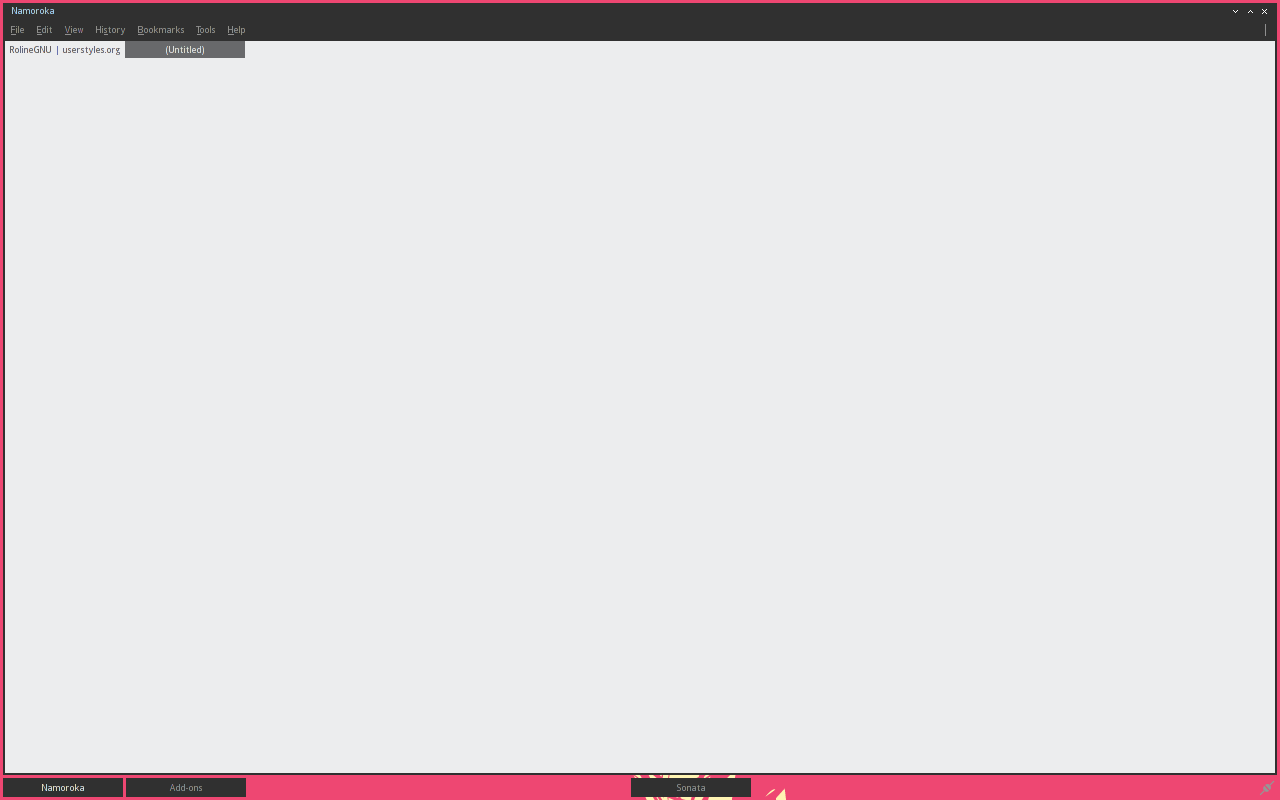 Firefox Theme // GTK: Moka Theme Tab/urlbar