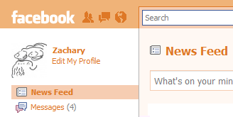 Facebook - Orange