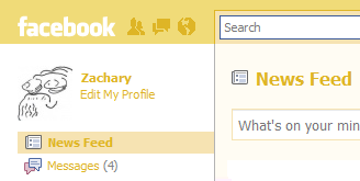 Facebook - Yellow