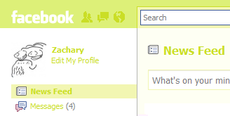 Facebook - Light Green