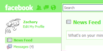 Facebook - Green