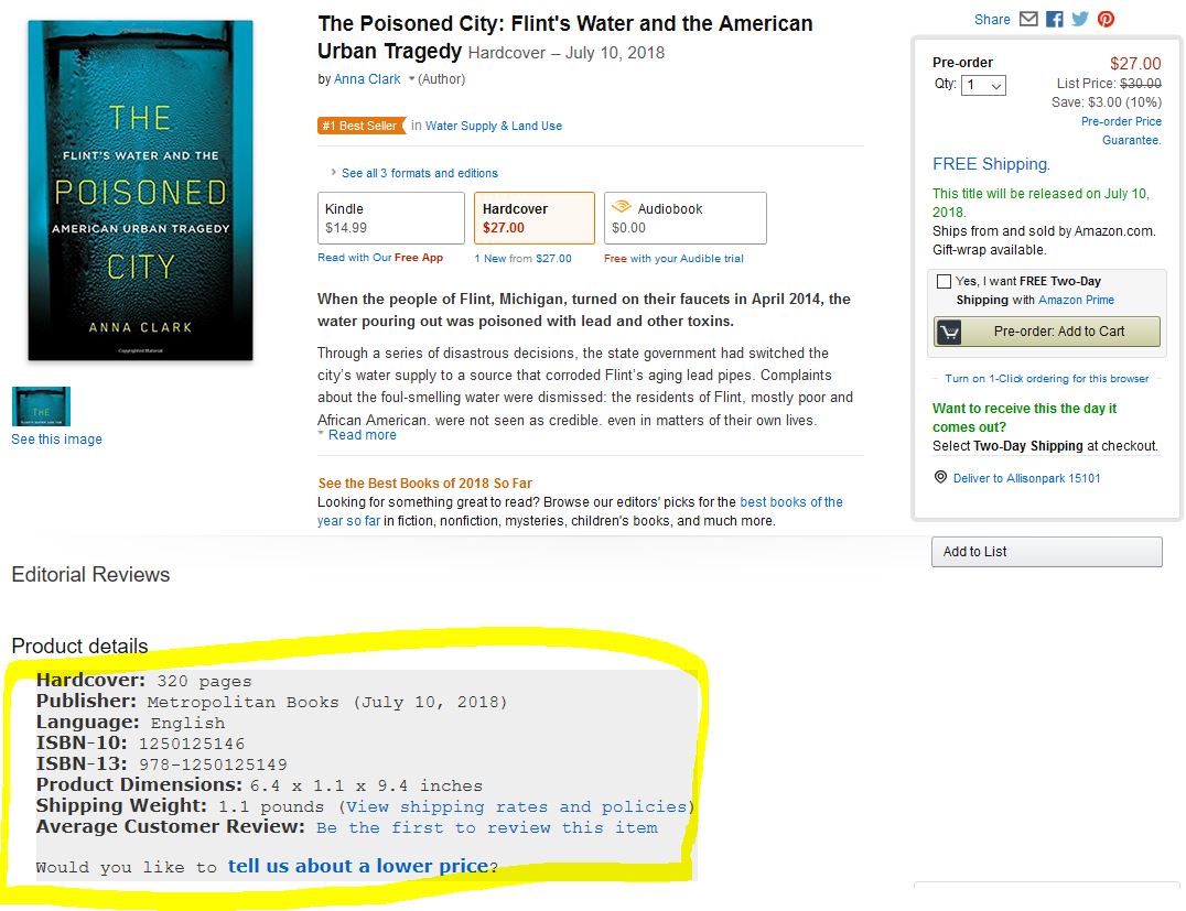 Amazon.com - see publication info (ISBN etc.)