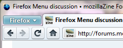 Firefox 3.7a6pre Menu Tweak