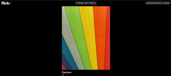 Flickr - Pure Black Background for Lightbox