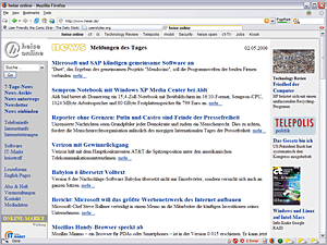 Website: cleaner - heise.de