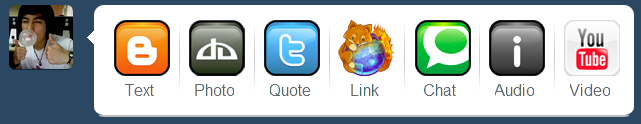 Website Icons for Type of Posts