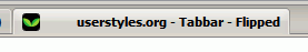 Firefox - align text to rightside of tab