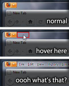 Firefox Menu: With Slide-out Menubar [Firefox 4]