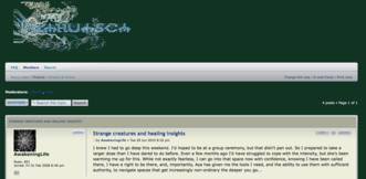 Ayahuasca Forum - Alternative Colour Scheme