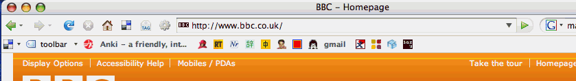 Del.icio.us Bookmarks View: Favicons Or Text