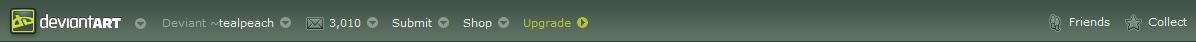 dA Search Bar Hide