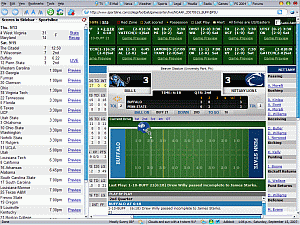 Scores in Sidebar - NCAAF (Sportsline)