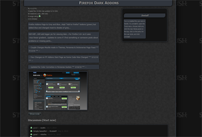 UserStyles.org - Dark Centered