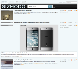 Gawker Blogs - Minus Garbage Plus Width (Jan 2011)