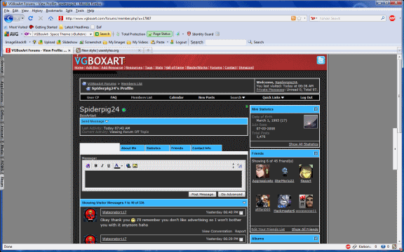 VGBoxArt- Sky Blue Theme (vBulletin)