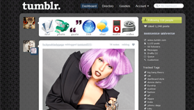 Tumblr Dashboard like... Rounded
