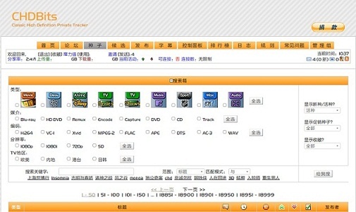 Remove ads at chdbits.org