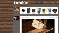 Tumblr Dashboard Coffee¹