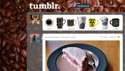 Tumblr Dashboard Coffee²